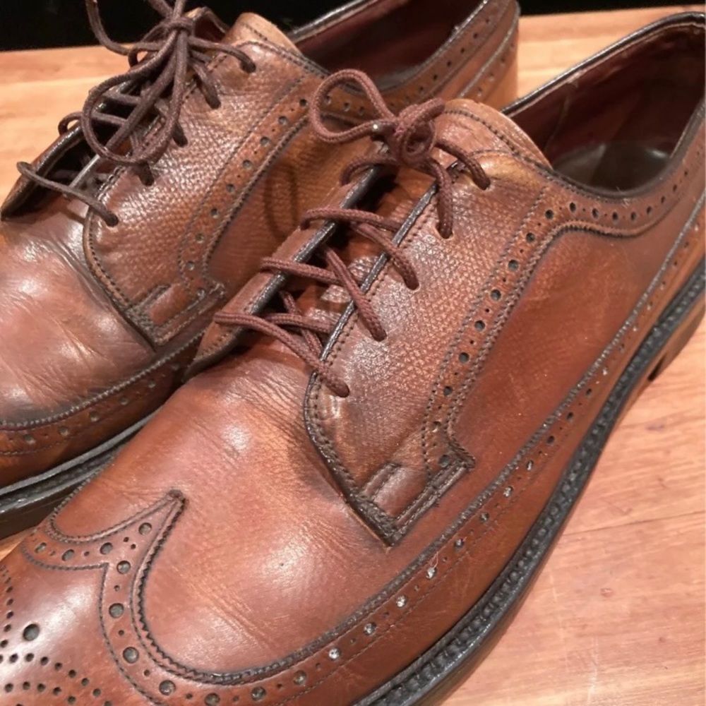 Size 12 Men’s Cordwainer Wright Leather Oxfords - Picture 10 of 12